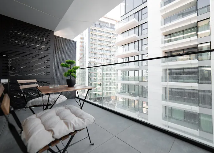 View 1-bedroom With Balcony Near Pipera Metro * Bucareste